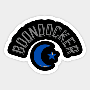 BOONDOCKER Sticker